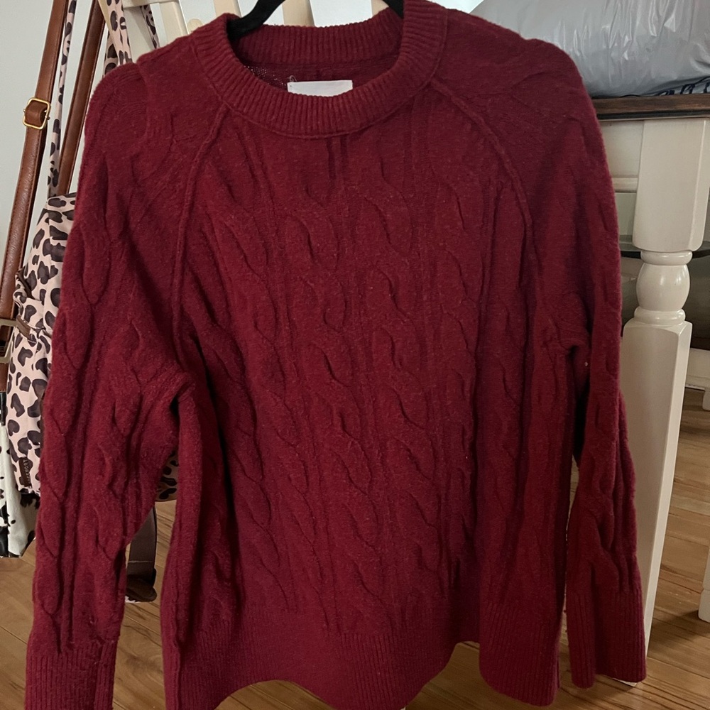 2 Aerie Cable Knit Sweaters